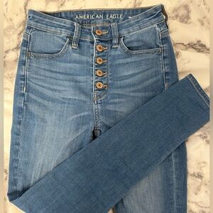 Size 0 American Eagle Skinny Jeans